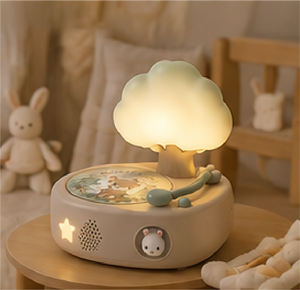 Mini console stéréo trompette, lecteurs/enregistreurs DVD, haut-parleur vintage, lecteur de cartes Fluance, phonographe, gramophone, tourne-disque, lecteur de disques pour enfants - Product Image 1