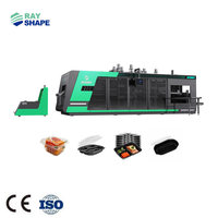 Machine de thermoformage entièrement automatique à double feuille en plastique, pression positive et négative, pour boîtes à œufs en plastique