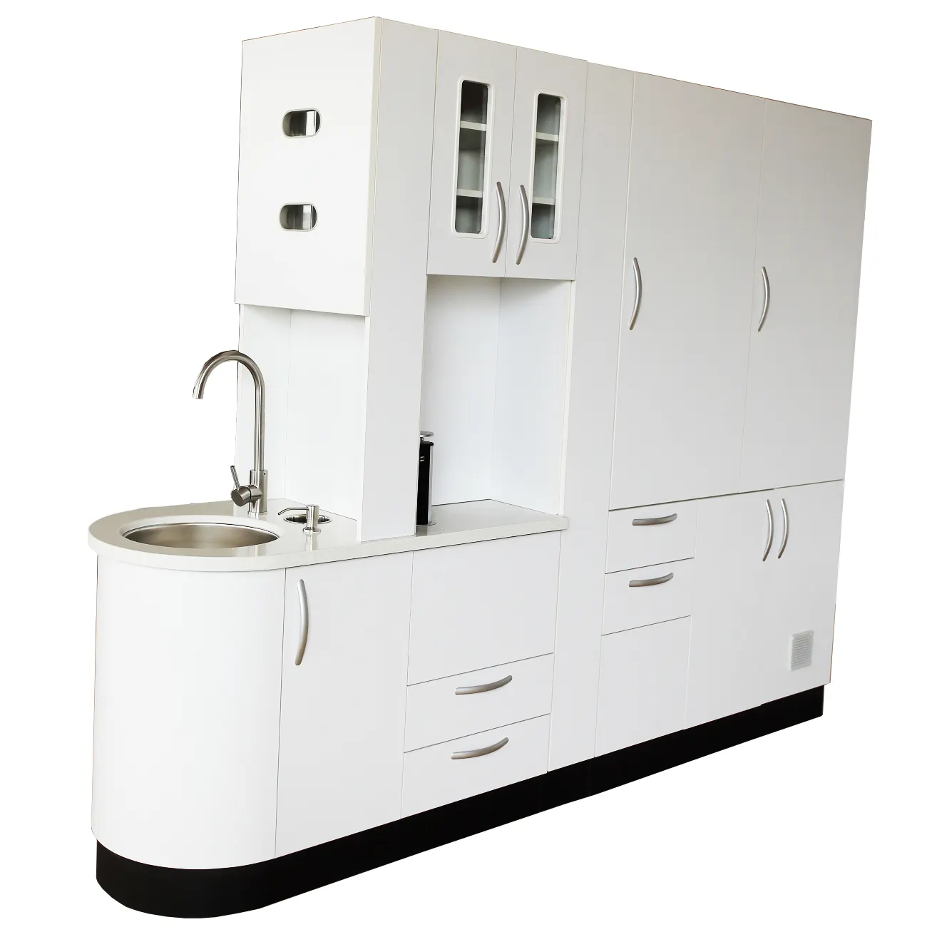 Luxury Clinic Dental Cabinet High Quality Stainless steel sink Dental Cabinet