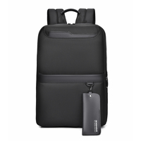 Sac à dos léger et durable en nylon multi-poches pour homme et femme, idéal pour les trajets quotidiens, l'école, les voyages d'affaires et le transport d'ordinateur portable