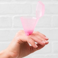 Fournisseurs de fête de nuit de poule allument l'anneau de tir de diamant tasse clignotante Led Barchelorette faveur de fête de mariage