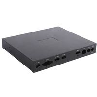 Boîtier d'amplificateur de puissance audio, rack PC avec écran, port Type-C, OEM/ODM, nouveau design, boîtier d'ordinateur en aluminium, certifié ISO9001