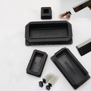Mịn hình chữ nhật nhựa End mũ cho ống Ống 15x15 mét trống chèn vuông bên trong cắm cho bàn ghế đồ nội thất chân Cove - Product Image 4