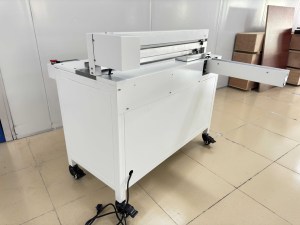 MSKC-800 Semi Automatic <strong>Electrical</strong> Cardboard V <strong>Grooving</strong> <strong>Machine</strong> With Corner Cutting And Auto Sizing Function - Product Image 3