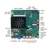 Placa Base Industrial Mini ITX de Bajo Voltaje con CPU Intel I3/I5/I7 de 4.ª/5.ª Generación, DDR3, Puertos LAN Gigabit Simples/Duales, 4G/WiFi