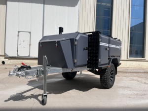 Petit Double essieu hors route Overland RV Caravan Mini Pen Pod Camping Remorque pour voyager - Product Image 2