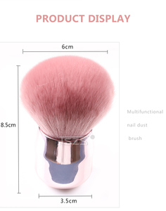 TSZS rosa suave <span class=keywords><strong>de</strong></span> polvo cosmético polvo <span class=keywords><strong>de</strong></span> uñas cepillo <span class=keywords><strong>de</strong></span> limpieza <span class=keywords><strong>para</strong></span> acrílico inmersión polvo UV Gel removedor <span class=keywords><strong>limpiador</strong></span> cepillos - Product Image 6