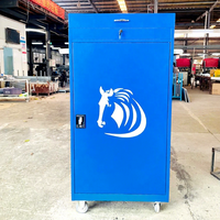Grande armoire de rangement pour selle de cheval, coffre à équipement, coffre de toilettage, casier de rangement pour écurie, pour cavalier équestre