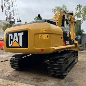 Excavadora de orugas Caterpillar 320D2 usada, motor C7.1 Original, modelo 2017, garantía de 6 meses, peso operativo de 20000kg, Cubo de 1,2 m - Product Image 3