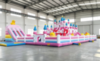 Labyrinthe gonflable commercial en PVC pour enfants, idéal pour les activités de jeu en extérieur, les événements scolaires et hôteliers
