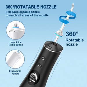 <span class=keywords><strong>Hydropulseur</strong></span> buccal durable, étanche IPX7, appareil électrique de nettoyage <span class=keywords><strong>dentaire</strong></span> pour la maison et les voyages, avec écran LCD, pour un nettoyage <span class=keywords><strong>dentaire</strong></span> optimal - Product Image 3