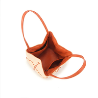 Sac à main en cuir pleine fleur OEM pour femme, sac à bandoulière portable avec doublure en microfibre, style color-block magnétique toutes saisons