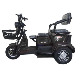Trade Assurance Adulto <span class=keywords><strong>Dos</strong></span> Asientos Bicicleta de Tres Ruedas Triciclo Eléctrico 48V 500W <span class=keywords><strong>Personas</strong></span> Mayores Ocio Coche Eléctrico 3 Ruedas <span class=keywords><strong>Bicicletas</strong></span> - Product Image 3