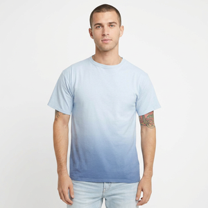 Camiseta de Algodón para Hombre, Estilo Deportivo Holgado, Sensación Fresca, 280 g/m², Moda Primavera Verano, Personalizable con Logotipo OEM, Informal para Jóvenes - Product Image 1