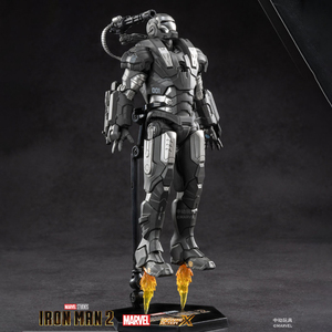 Zd Toys <span class=keywords><strong>Iron</strong></span> <span class=keywords><strong>Man</strong></span> Originale Genuino <span class=keywords><strong>Marvel</strong></span> Edizione 10° Anniversario - War Machine MK1 Non Luminoso 1/10 Action Figure con Articolazioni Mobili - Product Image 6
