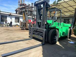 Chariot élévateur diesel d'occasion Mitsubishi 15 tonnes FD150 d'origine japonaise, chariot élévateur d'occasion MITSUBISHI FD150 FD100 tcm Heli FD50 - Product Image 5