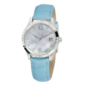 vrouw casio digitale horloge Suppliers-Best Verkopende Mode Diamant Luxe Kalender Horloges Voor Meisje Horloge