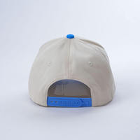 Casquette de sport en coton à 5 panneaux pour homme, bicolore, de haute qualité, personnalisée, avec visière incurvée et lettres brodées, style snapback