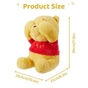 MINISO Disney Peekaboo serie <span class=keywords><strong>Winnie</strong></span> <span class=keywords><strong>the</strong></span> <span class=keywords><strong>Pooh</strong></span> bambola di peluche giocattolo simpatico <span class=keywords><strong>cartone</strong></span> <span class=keywords><strong>animato</strong></span> figura regalo per bambini decorazione per la casa oggetto da collezione