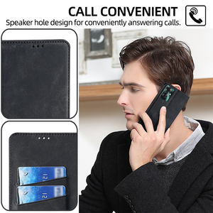 ขายร้อนกระเป๋าสตางค์หนังสําหรับ<span class=keywords><strong>OPPO</strong></span> <span class=keywords><strong>Reno</strong></span> F25 11F 11 10 Pro 8T 8 Pro <span class=keywords><strong>8Z</strong></span> 7 <span class=keywords><strong>7Z</strong></span> 7 Proผู้ถือบัตรแม่เหล็ก - Product Image 4