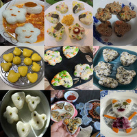 Rouleaux de Sushi Japonais Moule à Sushi Onigiri Boule de Riz Bento Press Maker Moule