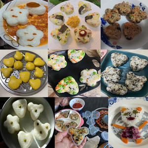 Rollos de <span class=keywords><strong>sushi</strong></span> japoneses Molde de <span class=keywords><strong>sushi</strong></span> Onigiri Bola de arroz Bento Press Maker Mold - Product Image 6