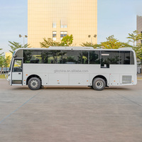 LHD Diesel Cina mewah Bus Coach 50-Seater antar negara baru dek Tunggal 45 kursi transmisi otomatis AC