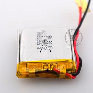 <strong>552030</strong> <strong>battery</strong> with 280mah rechargeable for music player lithium <strong>polymer</strong> <strong>battery</strong> customized <strong>li</strong> <strong>polymer</strong> - Product Image 5