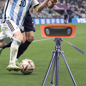 Caméra d'enregistrement vidéo intelligente 2026 à double objectif 4K pour le suivi IA des matchs de basketball et de football en stade - Product Image 2