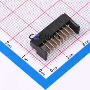 GT-BTP20008-0550B-027A Blade/Spring Contact Battery Connector Through hole Component (THT) Connector 2mm 8P Horizontal Insert 5A - Product Image 1