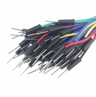 Kit de 65 cables de puente multicolor para protoboard, cables Dupont de 2.54mm para prototipos de PCB y pruebas de circuitos
