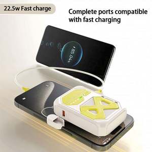 Banque d'alimentation magnétique <span class=keywords><strong>Mimi</strong></span> 22.5w avec Powerbank 20000 Mah 20000 mah Slim avec prise ca - Product Image 5