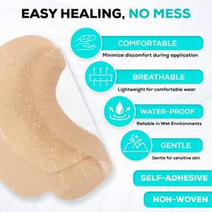 Benda sacrale in Silicone adesivo schiuma medicazione per ferite letto <span class=keywords><strong>trattamento</strong></span> dolente bendaggio per Sacrum - Product Image 2