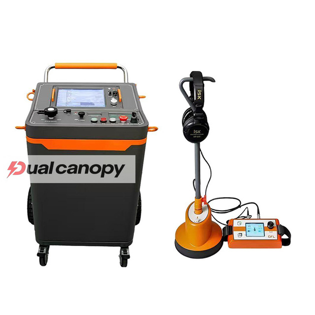 Dualcanopy Trolley-type High Voltage Underground Power Cable Fault Locator Detector System Integrated Path Detector for Cable