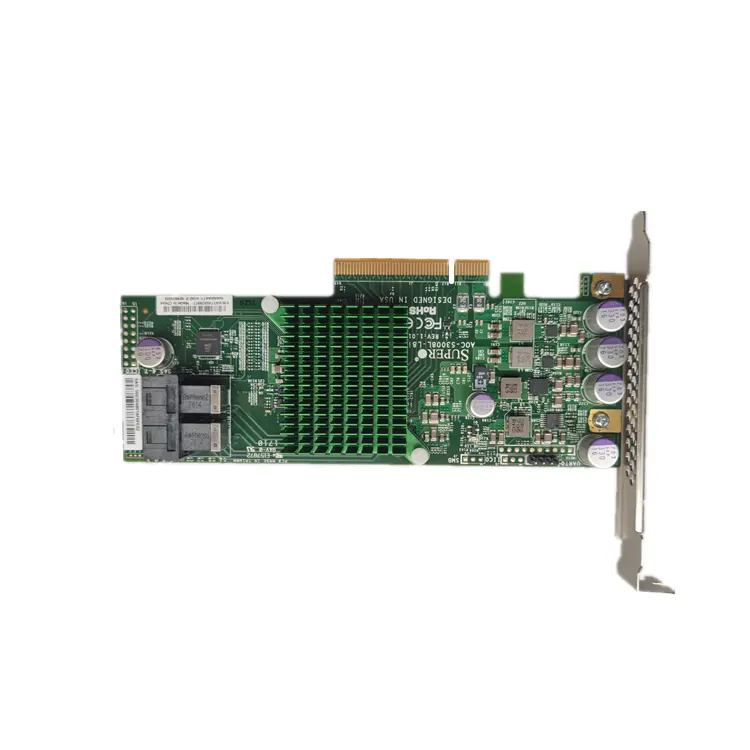 Haute qualité S uperMirco AOC-S3008L-L8i PCI Express 3.0x8 12 Gb/s Contrôleur RAID