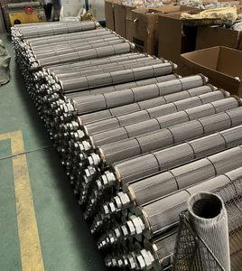 Élément filtrant en acier inoxydable personnalisé pour extrudeuse de granulés de polyester et accessoires textiles pour fournitures de filtre - Product Image 6