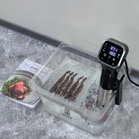 Panci Masak Lambat Elektrik Portabel Stainless Steel Otomatis - Kontrol Timer Digital Pintar Kapasitas 15 Quart untuk Penggunaan Rumah Tangga