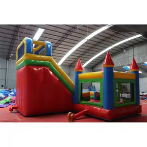 Château gonflable en <span class=keywords><strong>PVC</strong></span> à succès avec toboggan pour enfants et adultes, idéal pour l'extérieur - Product Image 3