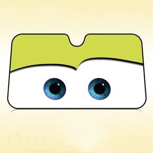 Dessin animé <span class=keywords><strong>yeux</strong></span> avant Auto <span class=keywords><strong>voiture</strong></span> <span class=keywords><strong>pare</strong></span>-brise <span class=keywords><strong>pare</strong></span>-<span class=keywords><strong>soleil</strong></span> sans dommage accessoire intérieur à la mode pour la protection thermique et le style - Product Image 6