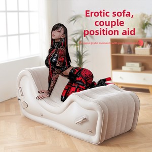 Canapé gonflable érotique avec accoudoirs, chaise ergonomique pour <span class=keywords><strong>rapports</strong></span> <span class=keywords><strong>sexuels</strong></span>, coussin pour hommes et femmes, modèle PS101, jouets transfrontaliers - Product Image 4