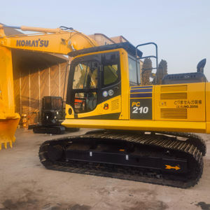 Excavadora de Orugas Komatsu PC210 Usada Original, Excavadora Hidráulica de 1.0m3, PC210 de Buena Calidad en Venta - Product Image 1