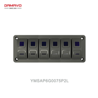 Interrupteur à bascule USB 12-24V avec LED bleue, interrupteurs à bascule IP65 en alliage d'aluminium, capacité de courant 10-20A, prise 4P, livraison envoi.