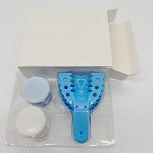 Plateau de moulage en silicone avec logo personnalisé DIY Matériel dentaire Putti Or <span class=keywords><strong>Grillz</strong></span> Moule Matériaux Dents Impression Mastic Kits - Product Image 2