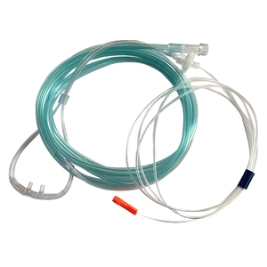 Cannula Nasale con Linea <span class=keywords><strong>Extra</strong></span> per Misurazione ETCO2, Cannula per Campionamento CO2 Nasale con Filtro, Disinfezione EOS - Product Image 5