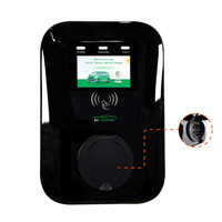 Anpassbares Logo GBT Typ 2 Mittelanschluss-Steckdose 7KW 11KW 22KW AC Wallbox EV-Ladegerät mit OCPP 1.6 Smart APP RFID IP65