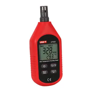 UNI-T UT333ミニ温度湿度計屋内屋外温度計デジタル湿度計