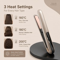 Lisseur de cheveux sans fil Torlin à batterie haute capacité rechargeable, film chauffant 23W, outil de coiffage portable, 4800mAh