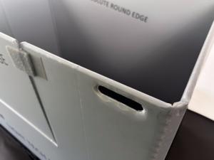 ม้วนได้ตามมาตรฐาน ESD-ภาชนะบรรจุสามารถนำมาใช้ใหม่ได้เพื่อเปิดให้บริการช่างเทคนิคและคลังสินค้าเทคโนโลยี - Product Image 5