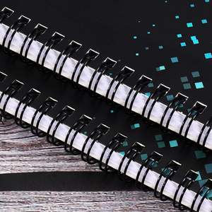 Libro degli appuntamenti del salone-11.5 "X 4.7", 2 colonne, senza data, 6-ore 9, rilegatura a doppio filo, 200 pagine, parrucchiere-nero - Product Image 6