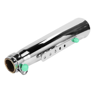 Pot d'échappement universel pour <span class=keywords><strong>moto</strong></span>, style rétro vintage, électroplaqué, pour Cg125 Sr400 <span class=keywords><strong>Cb500</strong></span> Vt500 CM300 500 - Product Image 6